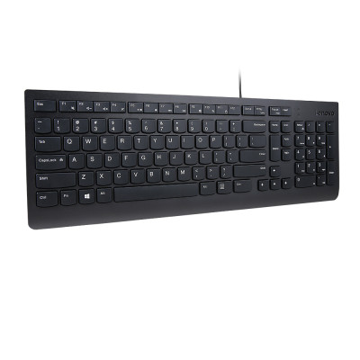 Lenovo Клавіатура Essential Wired Keyboard (Black) - Ukraine