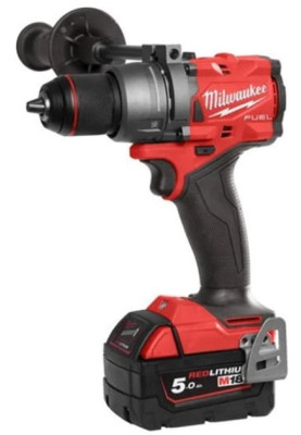 Milwaukee Шурупокрут-дриль акумуляторний FPD3-502X 18В 2х5А·рік 158Нм 0·2100об·хв ЗП M12-18C кейс 2.2кг