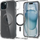 Spigen Чохол для Apple iPhone 15 Ultra Hybrid MagFit, Carbon Fiber