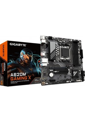 Gigabyte Материнська плата A620M GAMING X sAM5 A620M 4xDDR5 M.2 HDMI DP mATX