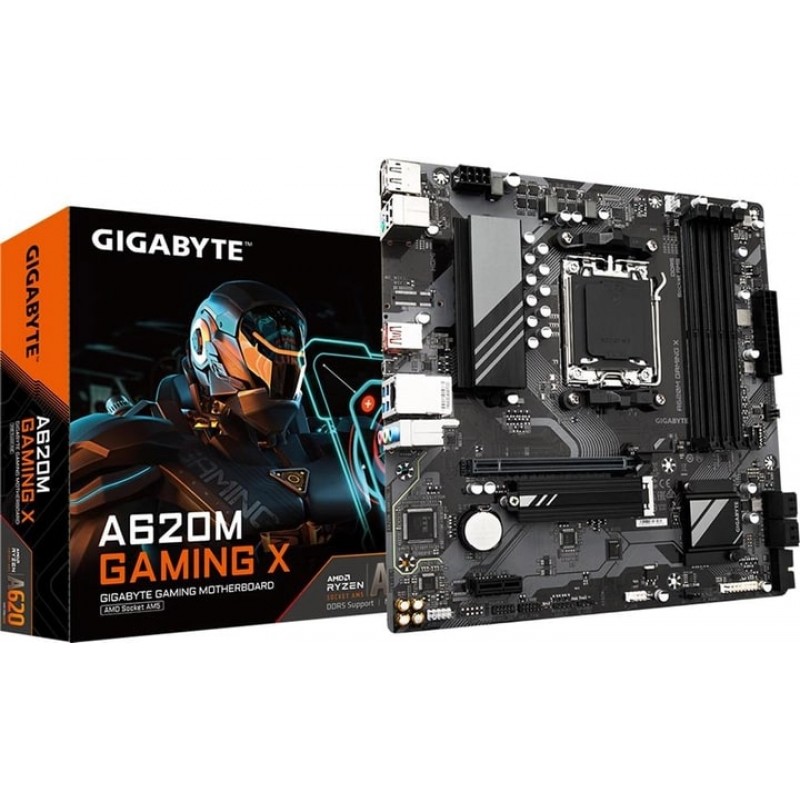 Gigabyte Материнська плата A620M GAMING X sAM5 A620M 4xDDR5 M.2 HDMI DP mATX