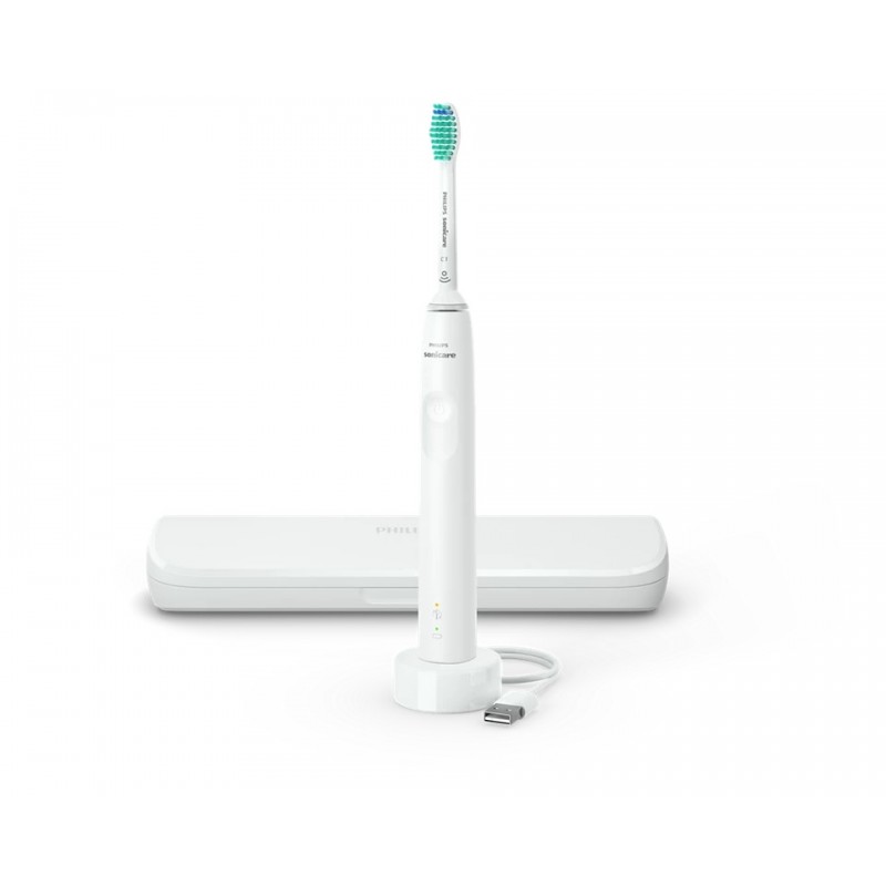 Philips Щітка зубна електр. Sonicare Gemini 3100, 31т. колив/хв, насадок-1, футляр, білий