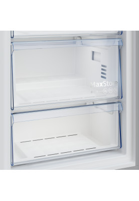 Beko Морозильна камера, 187x60x71, 286л, 1дв., A+, NF, нержавіюча сталь