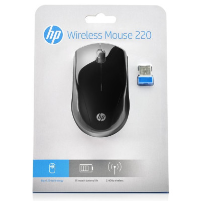 HP Миша Mouse 220 WL Black