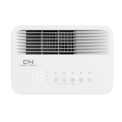 Cooper&Hunter Осушувач повітря CH-D009WD9-20LDWF, 20л.добу, 28м.кв, 125м3/год, 325Вт, дисплей, ел.кер-ня, Wi-Fi, таймер., білий