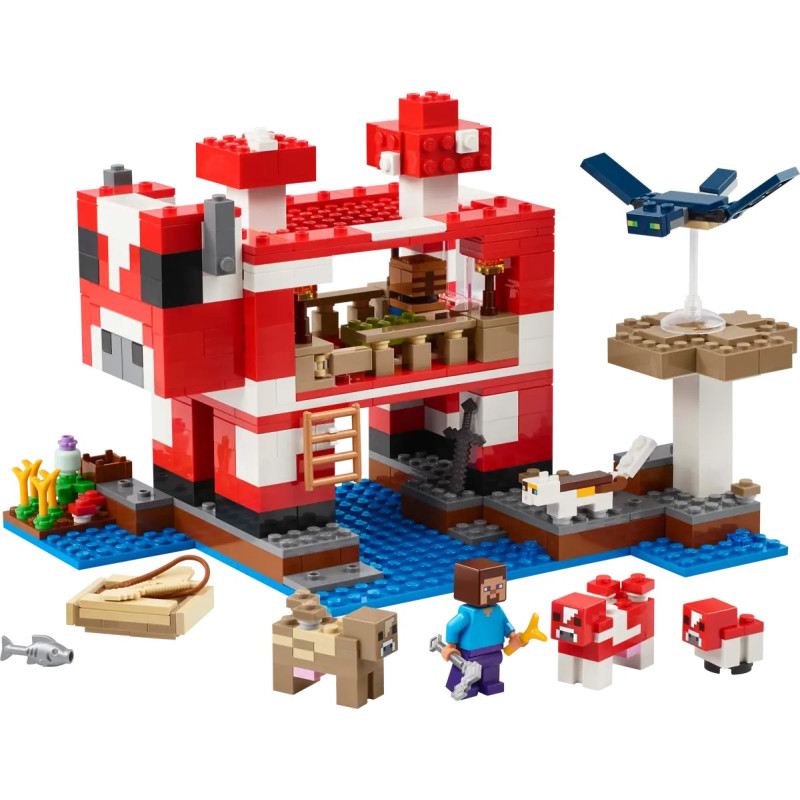 LEGO Конструктор Minecraft Грибний будинок