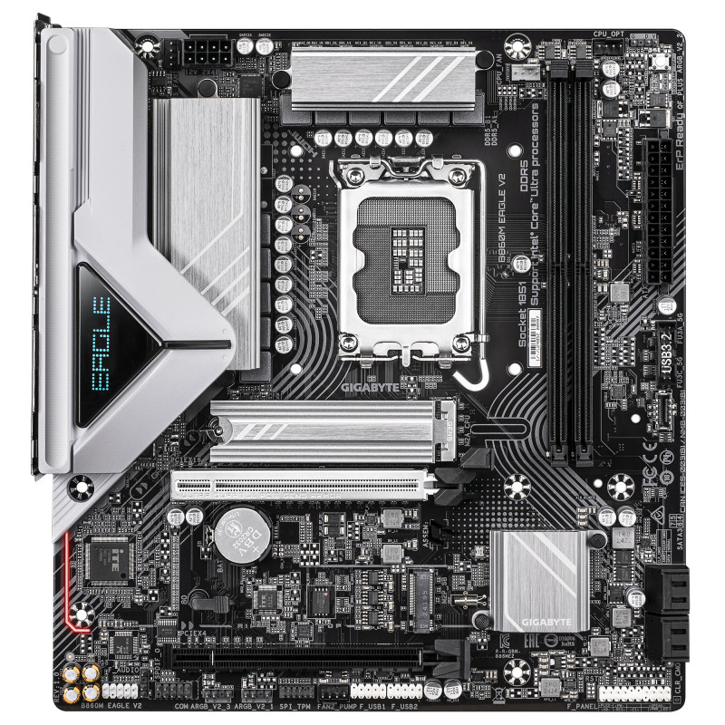 Gigabyte Материнська плата B860M EAGLE V2 s1851 B860 2xDDR5 M.2 HDMI DP mATX