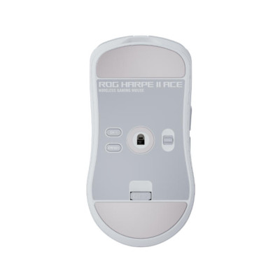 ASUS Миша ROG Harpe II Ace, USB-A/WL/BT, білий
