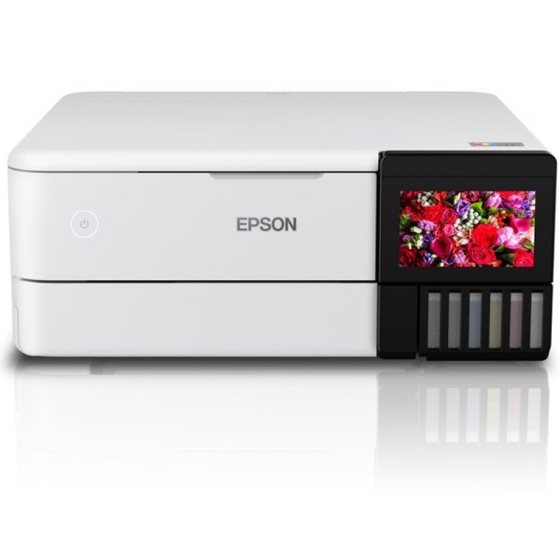 Epson БФП ink color A4 EcoTank L8160 32_32 ppm Duplex USB Ethernet Wi-Fi 6 inks Black Pigment