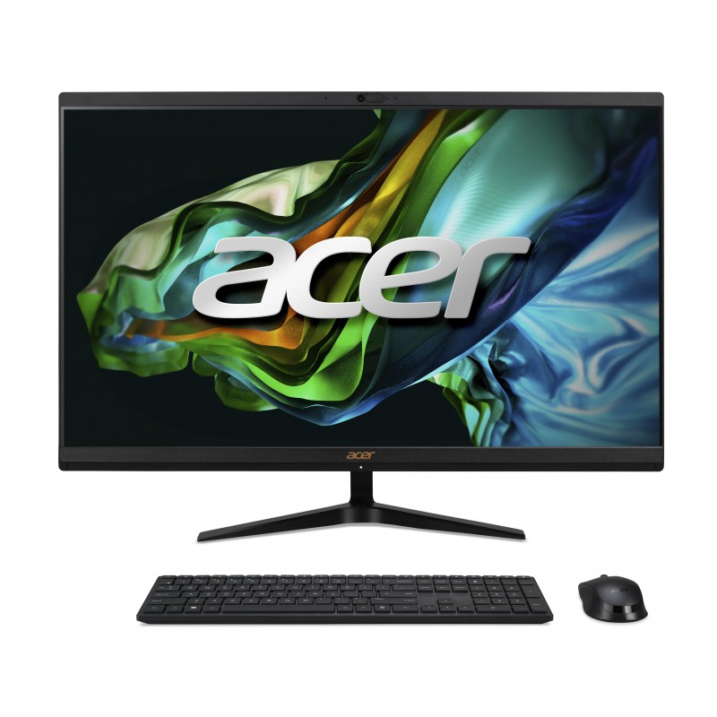 Acer Персональний комп'ютер моноблок Aspire C27-1800 27" FHD, Intel i3-1305U, 16GB, F512GB, UMA, WiFi, кл+м, без ОС, чорний