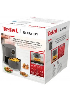 Tefal Мультипіч Air Fry Ultra, 1430Вт, чаша-4.2л, механічне керув., пластик, сірий