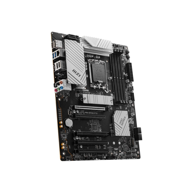 MSI Материнcька плата PRO B760-P II s1700 B760 4xDDR5 HDMI DP ATX