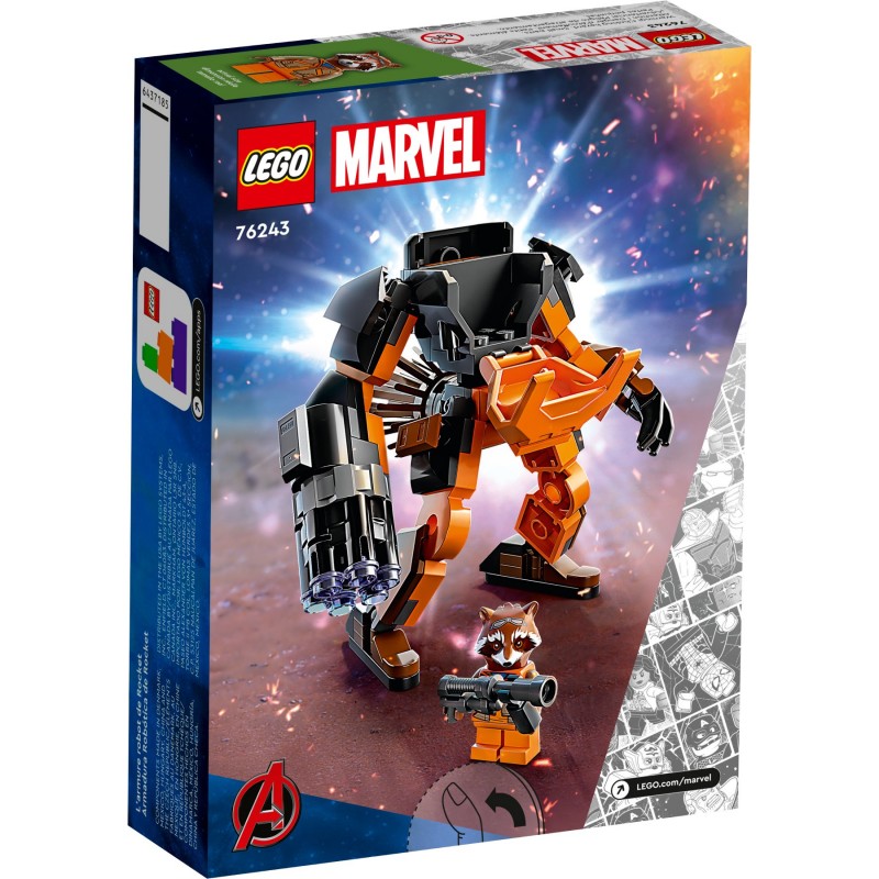 LEGO Конструктор Super Heroes Робоброня Єнота Ракети