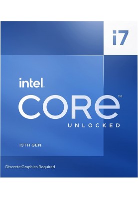 Intel Центральний процесор Core i7-13700KF 16C/24T 3.4GHz 30Mb LGA1700 125W w/o graphics Box