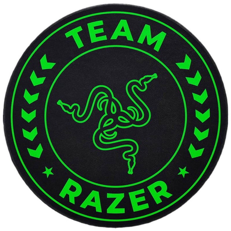 Razer Килимок під крісло Razer Team Floor Rug, чорно-зелений