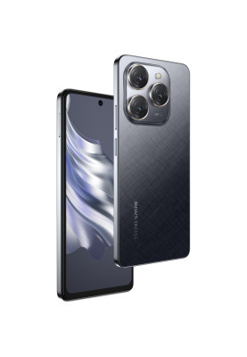 TECNO Смартфон Spark 20 PRO (KJ6) 6.78" 8/256ГБ, 2SIM, 5000мА•год, Moonlit Black