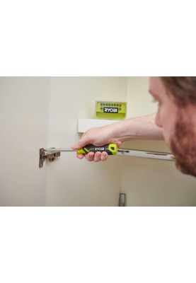 Ryobi Викрутка RHSDM1701, бітотримач 1/4", 100мм, 16 біт, SL, PH, PZ, Torx, кейс