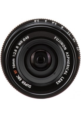 Fujifilm XF 16mm F2.8 R WR Black