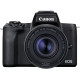 Canon Цифр. фотокамера EOS M50 Mk2 + 15-45 IS STM + 55-200 IS STM Black