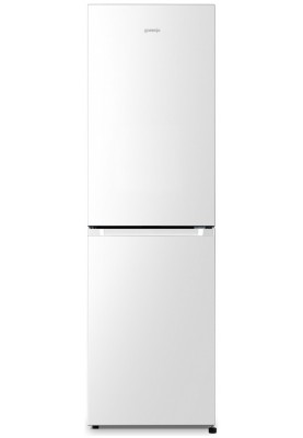 Gorenje Холодильник з нижн. мороз. камерою 182х55х55см, 2 двері, 171(80)л, А+, NoFrost Plus, Зона св-ті, Білий