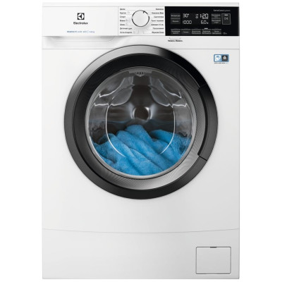 Electrolux Пральна машина фронтальна, 6кг, 1000, A+++, 41см, дисплей, білий