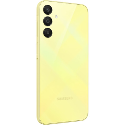Samsung Смартфон Galaxy A15 (A155) 6.5" 8/256ГБ, 2SIM, 5000мА•год, жовтий