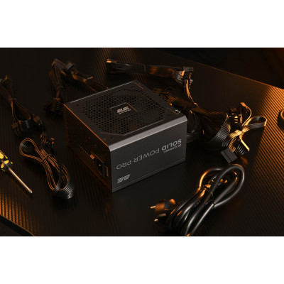 2E Gaming Блок живлення Solid Power Pro (850W), >85%, 80+ Bronze, 120mm, 1xMB 24pin(20+4), 2xCPU 8pin(4+4), 3xMolex, 6xSATA, 4xPCIe 8pin(6+2), 1x1 2E Gaming Блок живлення Solid Power Pro (850W), >85%, 80+ Bronze, 120mm, 1xMB 24pin(20+4), 2xCPU 8pin(4+4), 3xMolex, 6xSATA, 4xPCIe 8pin(6+2), 1x1