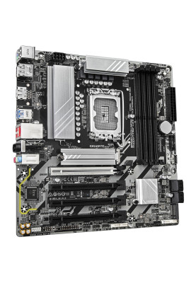 Gigabyte Материнська плата B860M DS3H WIFI6E s1851 B860 4xDDR5 M.2 Wi-Fi BT HDMI DP mATX