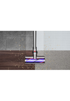 Dyson Пилосос безпровідний SV25 V8 Advanced 425Вт, конт пил -0.54л, автон. робота до 40хв, турборежим, сіро-фіолетовий