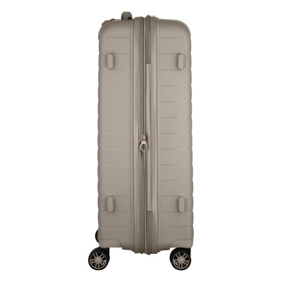 2E Валіза, Aero, поліпропілен, середня, 63/78 л, TSA, 4 колеса, EXP, сіро-коричневий 2E Валіза, Aero, поліпропілен, середня, 63/78 л, TSA, 4 колеса, EXP, сіро-коричневий