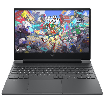 HP Ноутбук Victus 15-fa2019ua 15.6" FHD IPS AG, Intel i7-13620H, 16GB, F1024GB, NVD5050-8, DOS, сірий