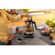 Russell Hobbs Електрочайник Attentiv Kettle, 1.7л, Strix, скло, база зі сховищем для шнура, сірий