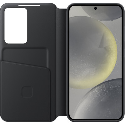 Samsung Чохол для Galaxy S24 (S921), Smart View Wallet Case, чорний