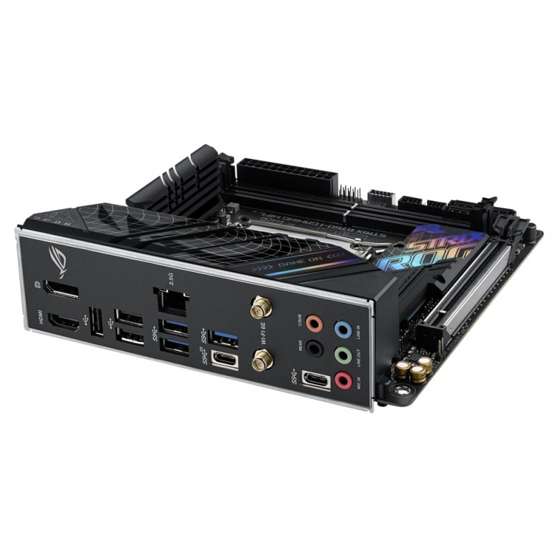 ASUS Материнcька плата ROG STRIX B760-I GAMING WIFI s1700 B760 2xDDR5 M.2 HDMI DP Wi-Fi BT mITX
