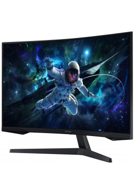 Samsung Монітор 31.5" Odyssey G55C 2xHDMI, DP, VA, 2560x1440, 165Hz, 1ms