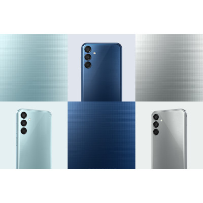 Samsung Смартфон Galaxy M15 5G (M156) 6.6" 4/128ГБ, 2SIM, 6000мА рік, сірий