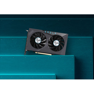 Gigabyte Відеокарта GeForce RTX 3050 6GB GDDR6 EAGLE OC