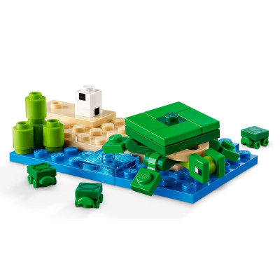 LEGO Конструктор Minecraft Пляжний будинок у формі черепахи