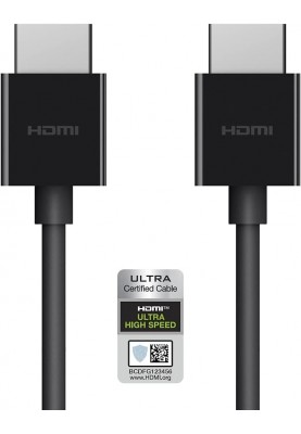 Belkin Кабель HDMI (M/M) 2м, 2.1, High Speed Ethernet, чорний