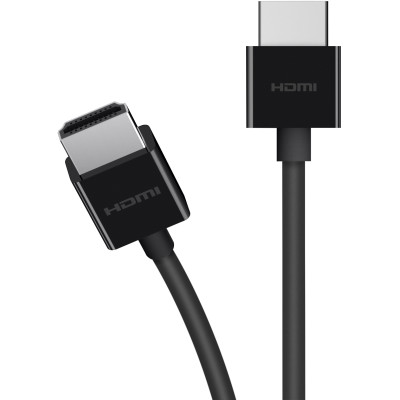 Belkin Кабель HDMI (M/M) 2м, 2.1, High Speed Ethernet, чорний Belkin Кабель HDMI (M/M) 2м, 2.1, High Speed Ethernet, чорний