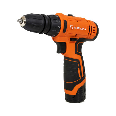 TEKHMANN Шурупокрут-дриль акумуляторний TCD-12 QC Li 12В 1х1.5А·год 28Нм 400·1400об·хв 1кг