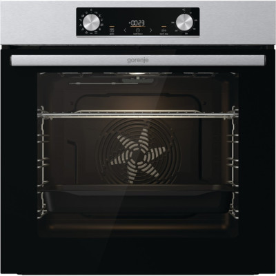 Gorenje Комплект (духовка + поверхня склокераміка BO6737E02X-нерж + ECT41SC-чорна), 738881
