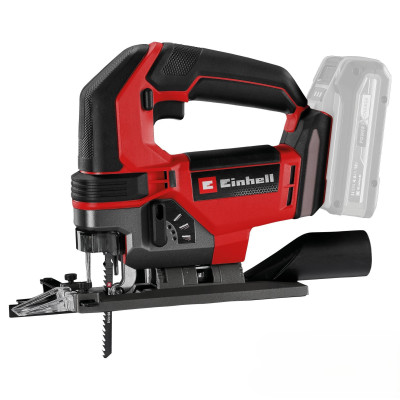 Einhell Лобзик акумуляторний TE-JS 18/100 Li - Solo, PXC, 18В, 3000 об/хв, хід 26 мм, 1.87 кг (без АКБ та ЗП)