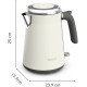 Tefal Електрочайник Collection 1.68л, Strix, нерж. сталь, бежевий