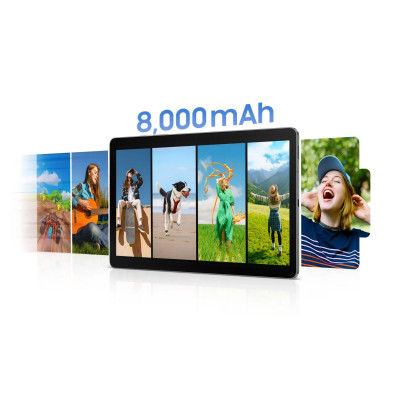 Samsung Планшет Galaxy Tab S10 Lite (X406) 10.9" 6ГБ, 128ГБ, 5G, 8000мА•год, Android, сірий