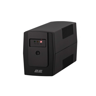 2E Джерело безперебійного живлення ED650, 650VA/360W, LED, 2xSchuko