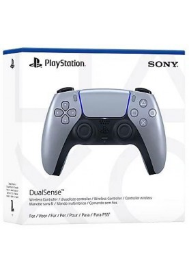 PlayStation Геймпад 5 Dualsense BT, Sterling Silver