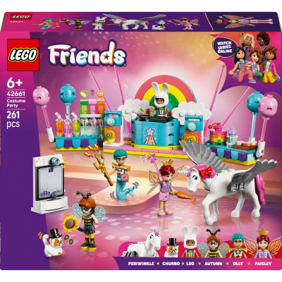 LEGO Конструктор LEGO Friends Костюмована вечірка з єдинорогом і феєю