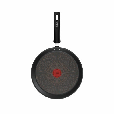 Tefal Сковорода для млинців Tefal Excellence Fusion, 25см, алюміній, бакеліт, чорний Tefal Сковорода для млинців Tefal Excellence Fusion, 25см, алюміній, бакеліт, чорний