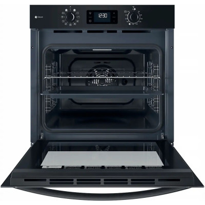 Indesit Духова шафа Indesit електрична, 71л, A+, дисплей, конвекція, чорний Indesit Духова шафа Indesit електрична, 71л, A+, дисплей, конвекція, чорний